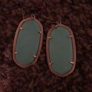 Mint green Kendra Scott earrings!!